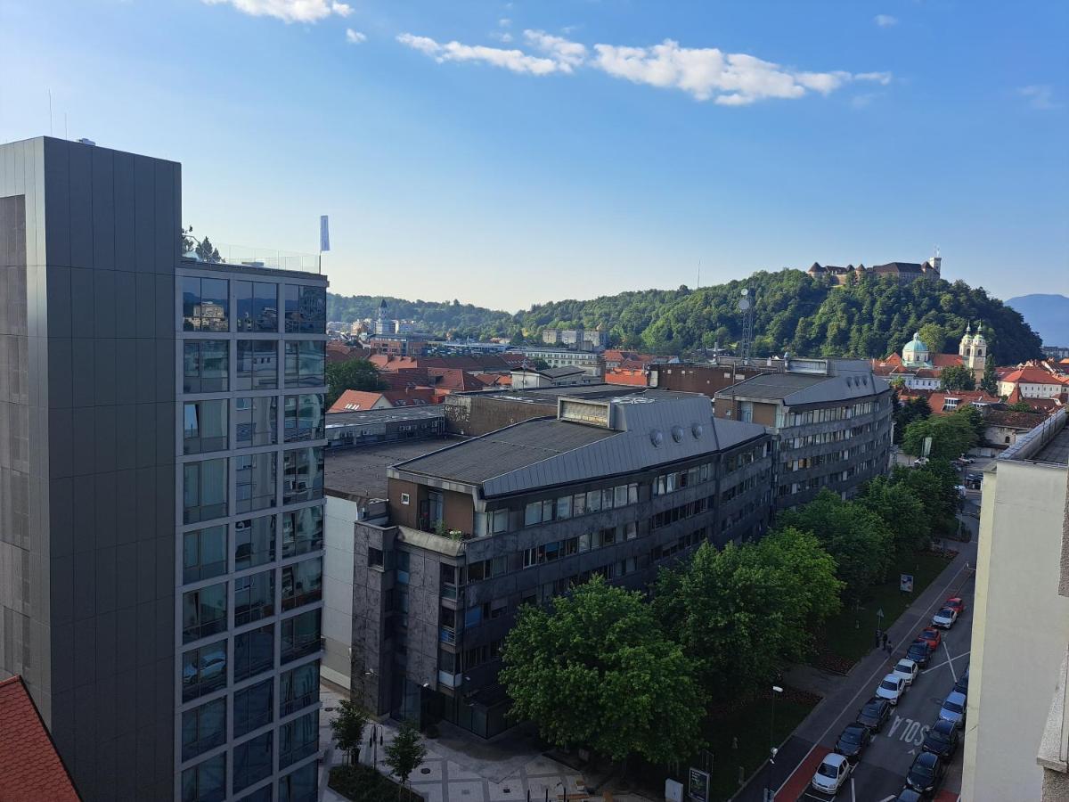 דירות Ljubljana Center With A Castle View, Parking מראה חיצוני תמונה
